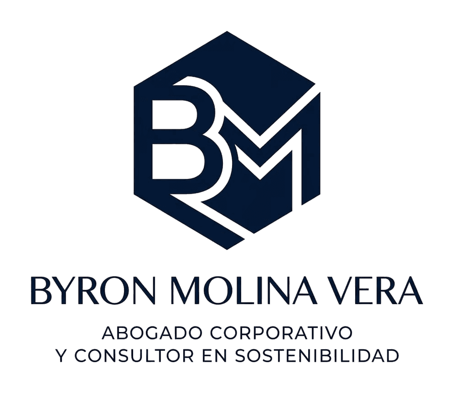 Logotipo de Abg. Byron Molina Vera, Mgtr.